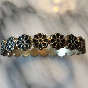 Flower Bangle Bracelet